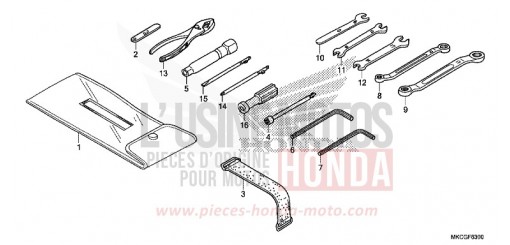 OUTILS GL1800DAL de 2020